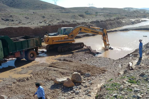 پشتیبانی کم‌نظیر لجستیکی مناطق نفت‎خیز جنوب در بحران سیل