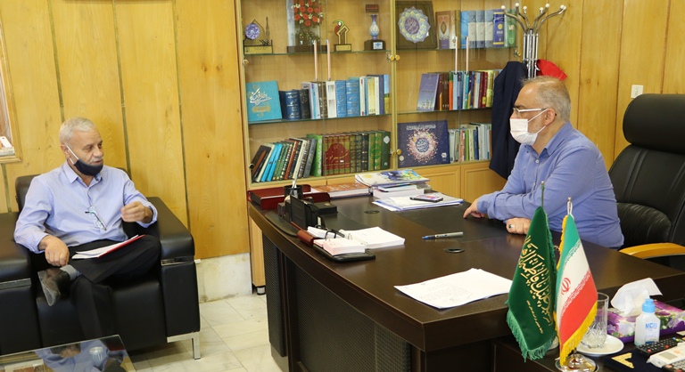 گزارش تصویری دیدار و ملاقات مردمی با فرماندارشهرستان با رعایت پروتکل های بهداشتی