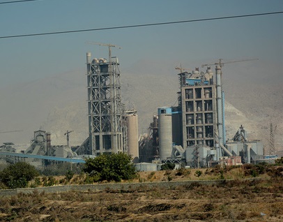 قطع گاز ۶۴ کارخانه تولید سیمان