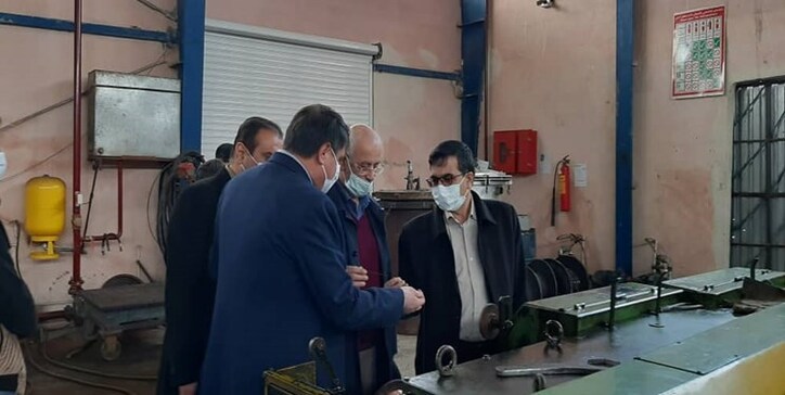 بازدید کمیسیون صنایع و معادن مجلس از واحد‌های صنعتی کردستان