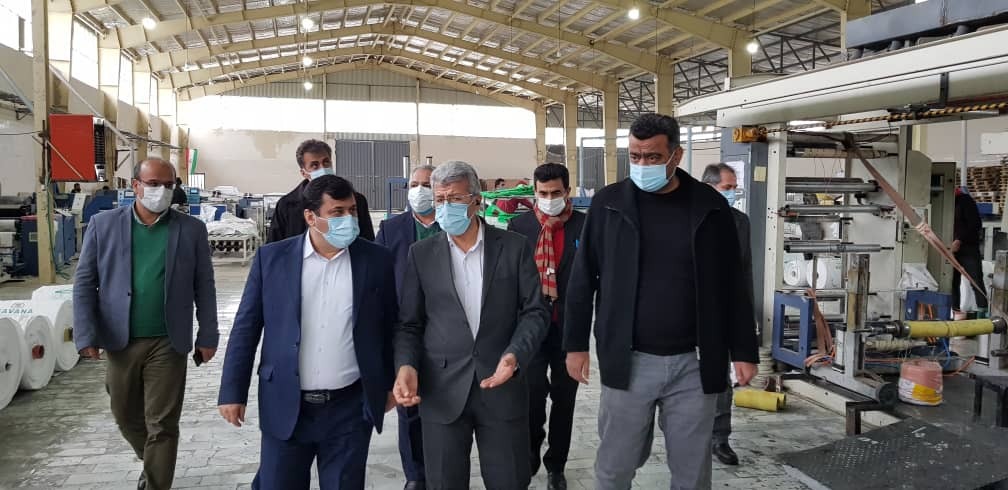 بازدید عضو هیات عامل بانک ملی ایران از واحدهای تولیدی و صنعتی استان گلستان بازدید عضو هیات عامل بانک ملی ایران از واحدهای تولیدی و صنعتی استان گلستان