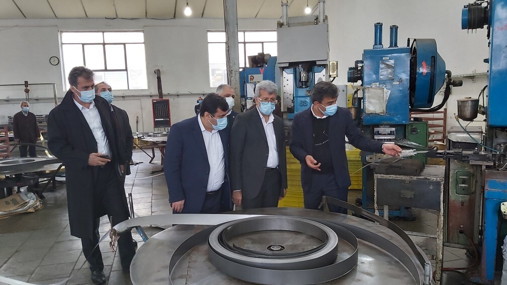 بازدید عضو هیات عامل بانک ملی ایران از واحدهای تولیدی و صنعتی استان گلستان بازدید عضو هیات عامل بانک ملی ایران از واحدهای تولیدی و صنعتی استان گلستان