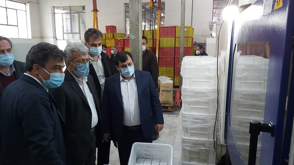 بازدید عضو هیات عامل بانک ملی ایران از واحدهای تولیدی و صنعتی استان گلستان بازدید عضو هیات عامل بانک ملی ایران از واحدهای تولیدی و صنعتی استان گلستان