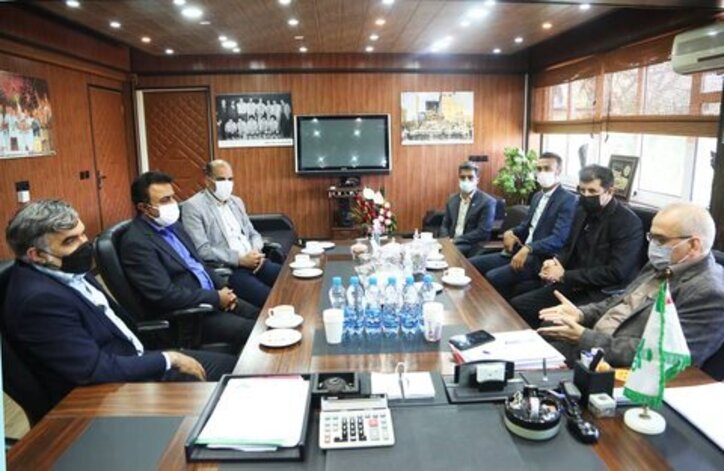 دیدار نوروزی مدیرعامل باشگاه فرهنگی ورزشی ذوب آهن اصفهان و رئیس هیات فوتبال استان اصفهان