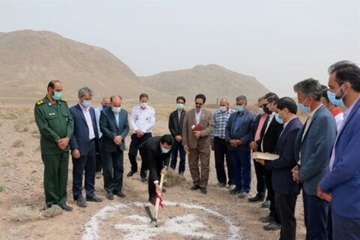مشارکت بانک کشاورزی دراحداث مرکزاورژانس درروستای خوانسار