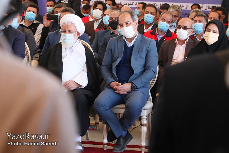 آیین افتتاح پروژه انتقال آب خلیج فارس به استان یزد آیین افتتاح پروژه انتقال آب خلیج فارس به استان یزد