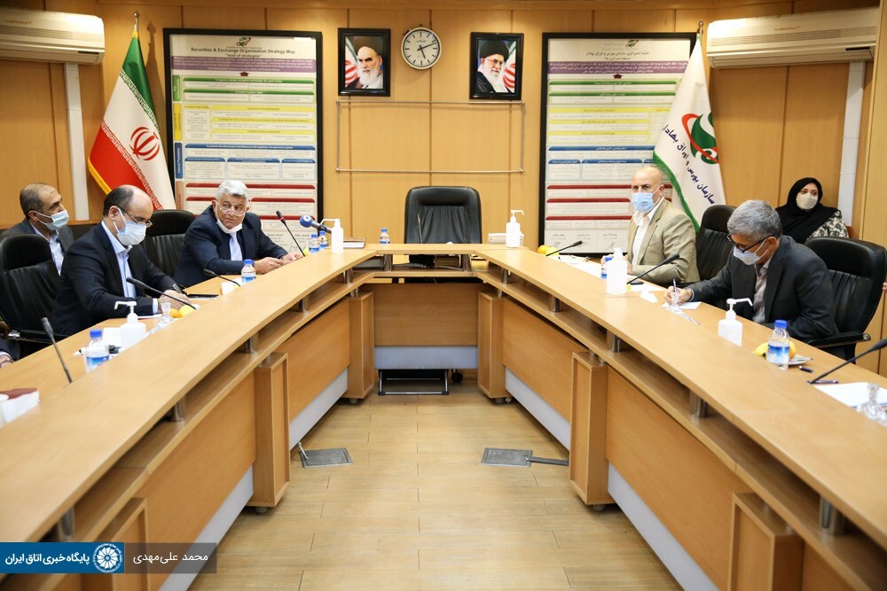 نشست روسای کمیسیون&zwnj;های اتاق ایران با رئیس سازمان بورس