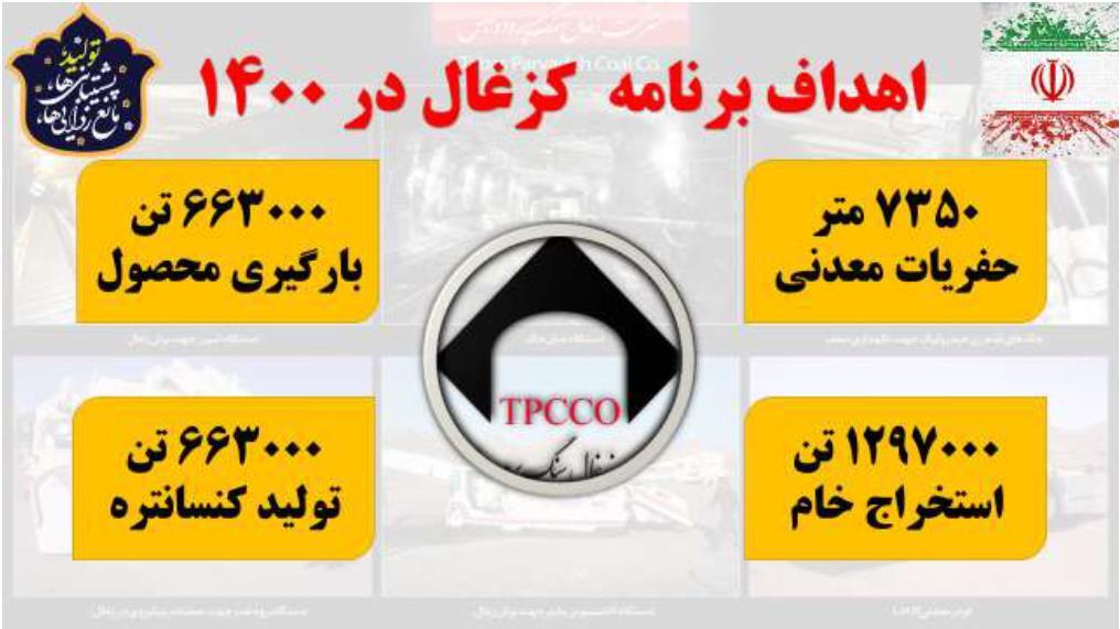 هفت سال پیاپی در بالاترین سطح تولید زغال سنگ کشور هفت سال پیاپی در بالاترین سطح تولید زغال سنگ کشور