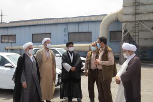 بازدید مدیر ستاد اقامه نماز استان یزد از نماز خانه و کارخانه گندله سازی اردکان بازدید مدیر ستاد اقامه نماز استان یزد از نماز خانه و کارخانه گندله سازی اردکان