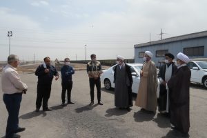 بازدید مدیر ستاد اقامه نماز استان یزد از نماز خانه و کارخانه گندله سازی اردکان بازدید مدیر ستاد اقامه نماز استان یزد از نماز خانه و کارخانه گندله سازی اردکان