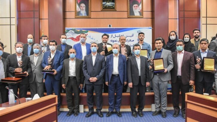آئین تجلیل از صادرکنندگان نمونه استان مرکزی برگزار شد