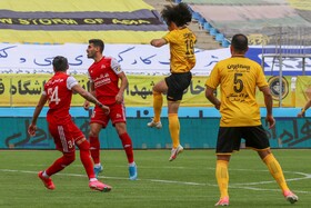 برد سه امتیازی تیم فوتبال سپاهان مقابل تراکتور