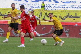 برد سه امتیازی تیم فوتبال سپاهان مقابل تراکتور