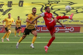 برد سه امتیازی تیم فوتبال سپاهان مقابل تراکتور