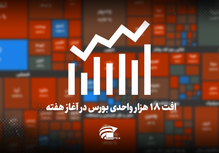 سنگ آهنی‌ها امروز در بورس چه کردند؟ افت ۱۸ هزار واحدی بورس در آغاز هفته