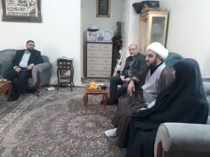 دیدار با خانواده شهید ناصر احمدپور
