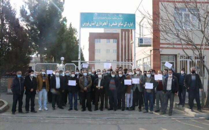 معدن سنگی که ذخیره‌گاه جنگلی قزوین را تخریب می‌کند