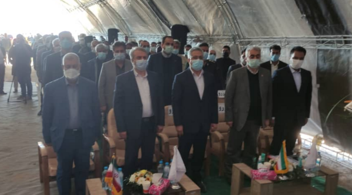 آغاز به کار معدن مس کرور عنبرآباد با حضور وزیر صمت