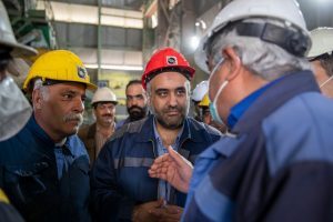 بهره برداری از پروژه رمق گیر واحد خردایش شرکت سنگ آهن مرکزی ایران_ بافق بهره برداری از پروژه رمق گیر واحد خردایش شرکت سنگ آهن مرکزی ایران_ بافق