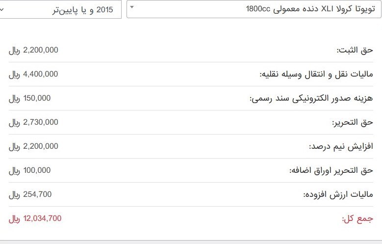 هزینه نقل&zwnj;وانتقال 