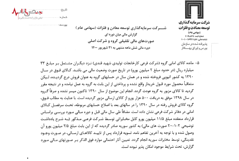 دهن کجی اتیوپی به ومعادن؟! دهن کجی اتیوپی به ومعادن؟!