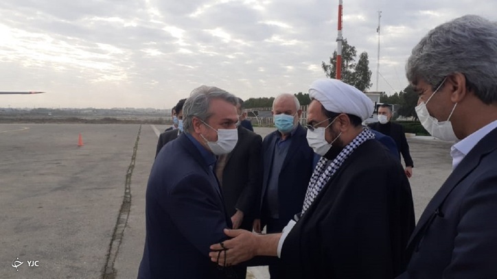 وزیر صمت وارد شادگان شد