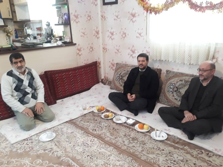 دیدار با خانواده شهید حسین الهی