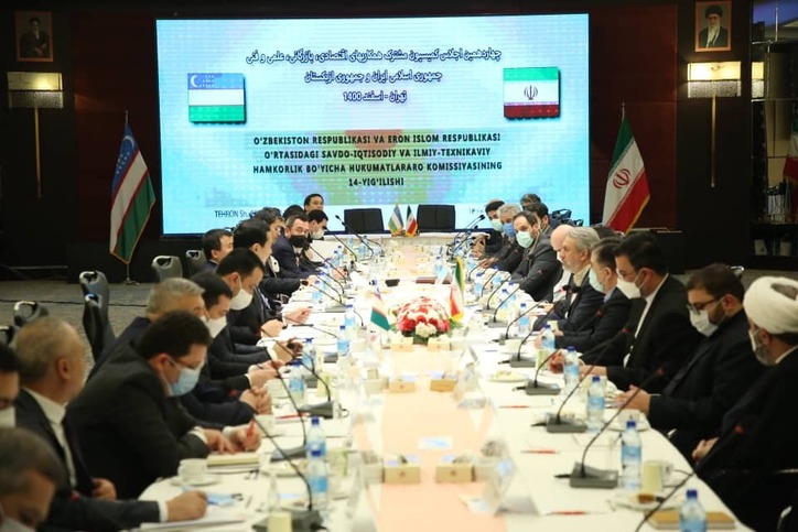 روز اول اجلاس کمیسیون مشترک ایران و ازبکستان برگزار شد