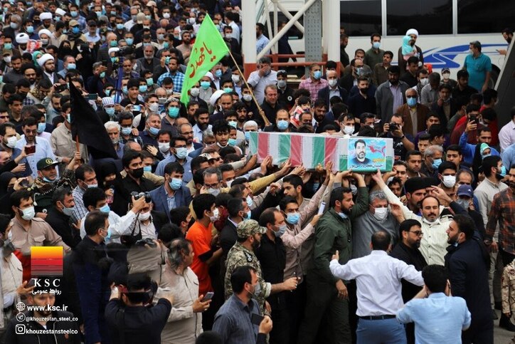 پیام مدیرعامل فولاد خوزستان به مناسبت شهادت مدافع حرم احسان کربلایی پور