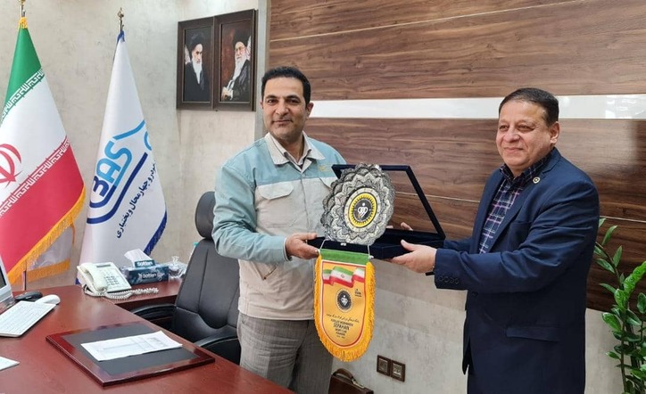 مدیر عامل باشگاه فرهنگی ورزشی فولاد مبارکه در راستای اهداف استراتژیک باشگاه با مدیر عامل شرکت ورق خودرو دیدار کرد