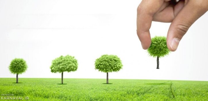 آیین درختکاری در شرکت سیمان شاهرود