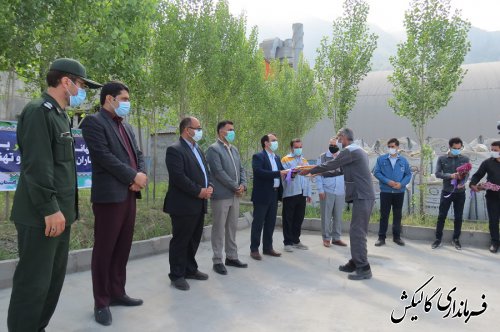 تجلیل فرماندار گالیکش از کارگران نمونه کارخانه سیمان پیوند گلستان تجلیل فرماندار گالیکش از کارگران نمونه کارخانه سیمان پیوند گلستان