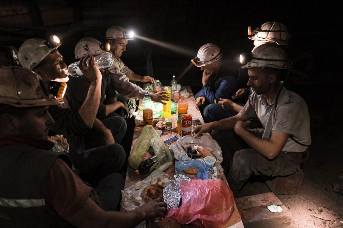 روزه داری در معدن زغال سنگ