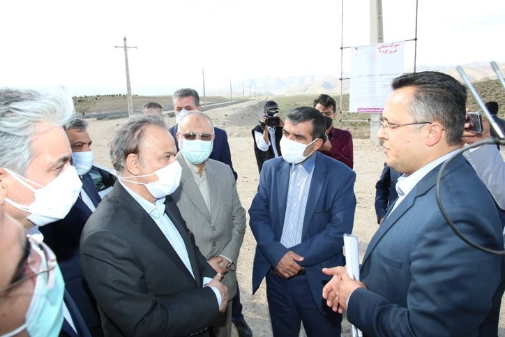 بازدید وزیر صمت از شهرک صنعتی فیروزکوه ۲