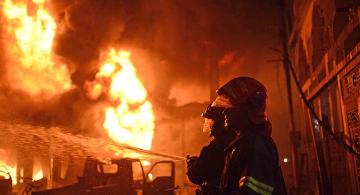 انفجار در کارخانه فولاد زرند کرمان