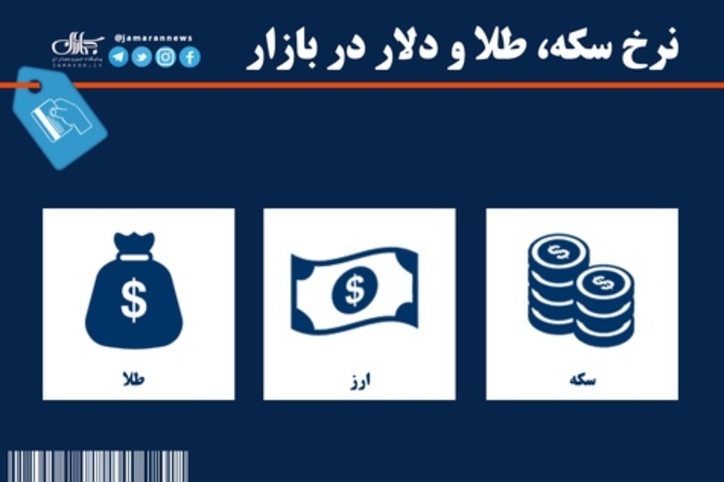 قیمت سکه، طلا و دلار در بازار امروز + جدول/ ۲۴ خرداد ۱۴۰۰