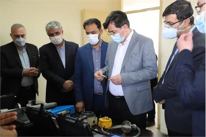 بازدید مدیرعامل صحا از شرکت‌های دانش بنیان پردیس شهید فهمیده و صنایع پیشرفته استان فارس