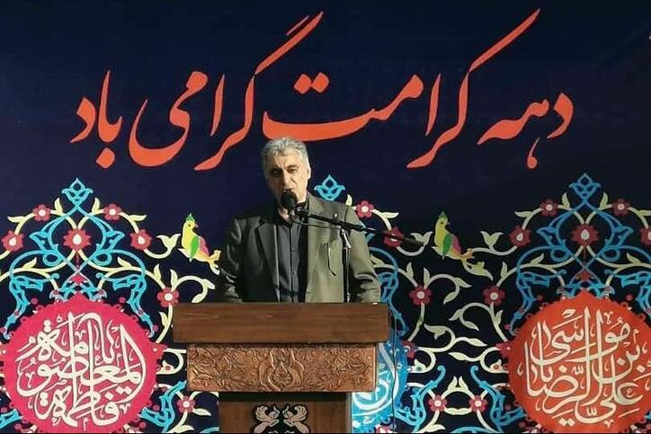 مراسم جشن بزرگ دهه کرامت در سرچشمه برگزار شد