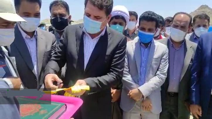 افتتاح دو طرح معدنی وآموزشی در قلعه گنج