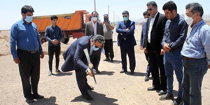 عملیات آماده سازی اراضی شهرک صنعتی فاز جدید خواف انجام شد عملیات آماده سازی اراضی شهرک صنعتی فاز جدید خواف انجام شد