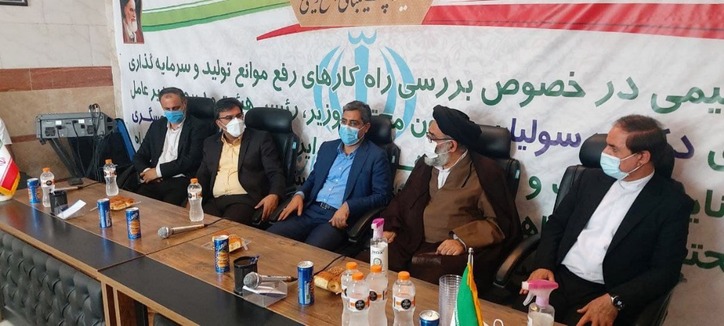 معاون وزیر صمت از سه واحد تولیدی در منطقه صنعتی شهدای خیرآباد ورامین بازدید کرد