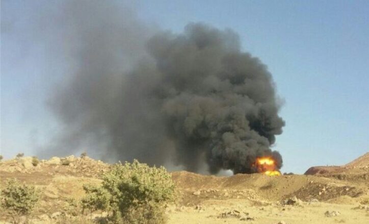 انفجار در خط لوله انتقال نفت چشمه خوش به اهواز