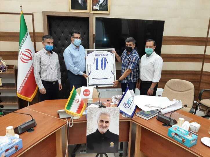 تقدیر جامعه ورزش از مدیرعامل شرکت ورق خودرو چهارمحال و بختیاری