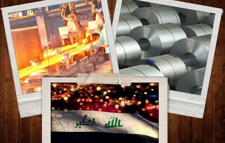 عراق به دنبال تقویت صنعت آهن و فولاد است