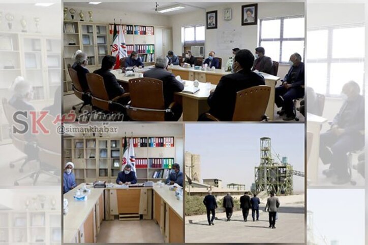 بازدید معاونت استاندار و فرماندار ویژه شهرستان سبزوار از کارخانه سیمان لار سبزوار