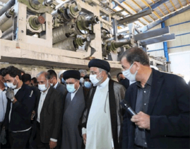 بازدید از طرح‌های تأمین مالی شده از سوی بانک صنعت و معدن