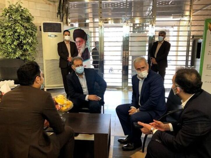 بازدید مدیرعامل بانک مهر ایران از شعب خوزستان
