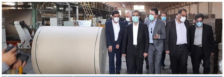 بازدید معاون وزیر صمت از شهرک صنعتی ایوانکی