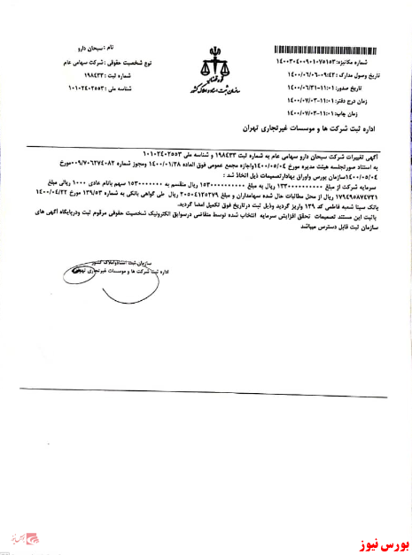 افزایش سرمایه افزایش سرمایه