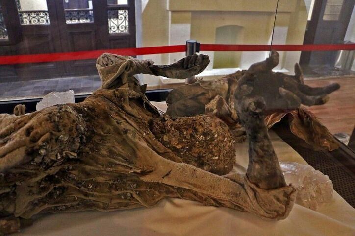 آثار معدن نمک چهرآباد زنجان در موزه ملی ایران به نمایش گذاشته شد